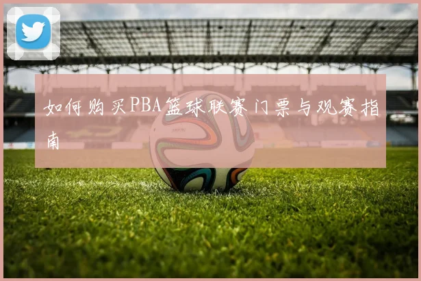 如何购买PBA篮球联赛门票与观赛指南
